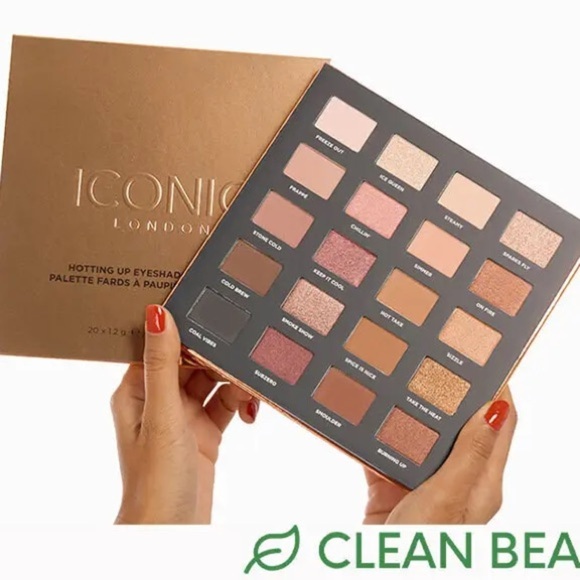 ICONIC LONDON- Hotting Up Eyeshadow Palette - Picture 2 of 4